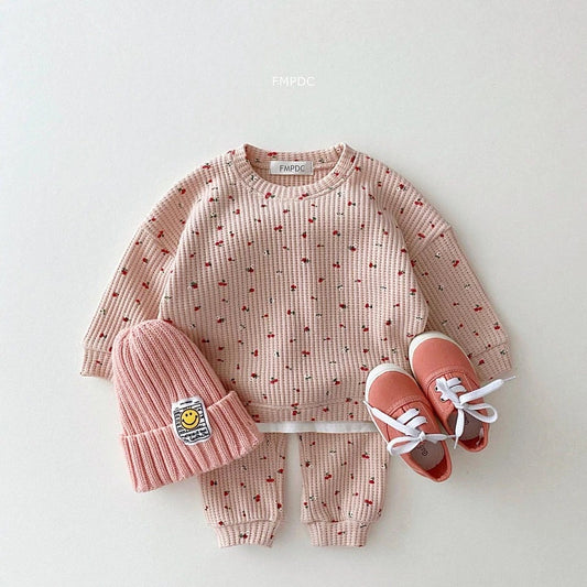 Ribbed Baby/Girl's Outfit