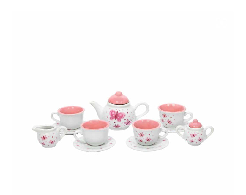 Butterfly Porcelain Tea Set