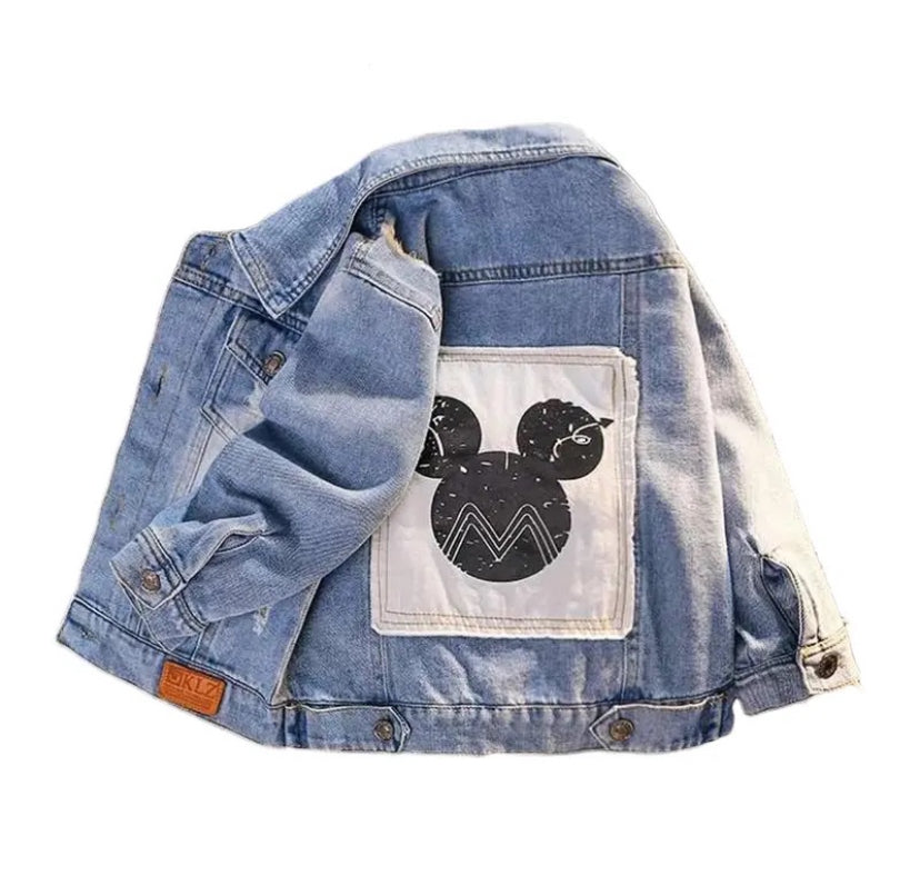 Mickey Patch Jean Jacket