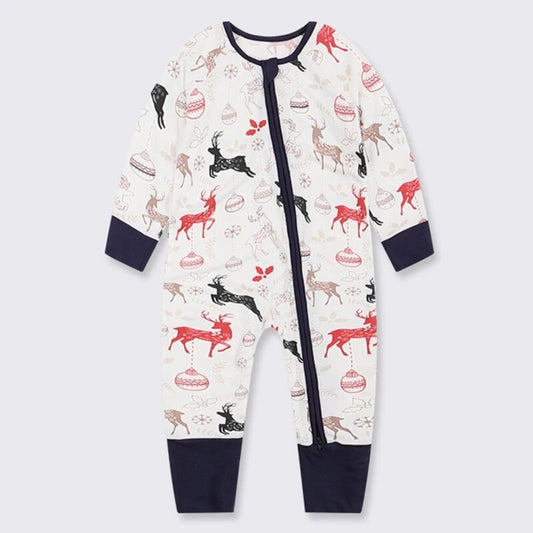 Limited Edition Convertible Bamboo Pjs - White Dear