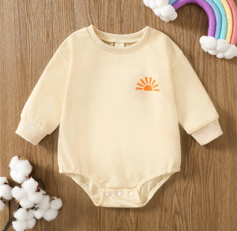 Here Comes The Sun Bubble Romper