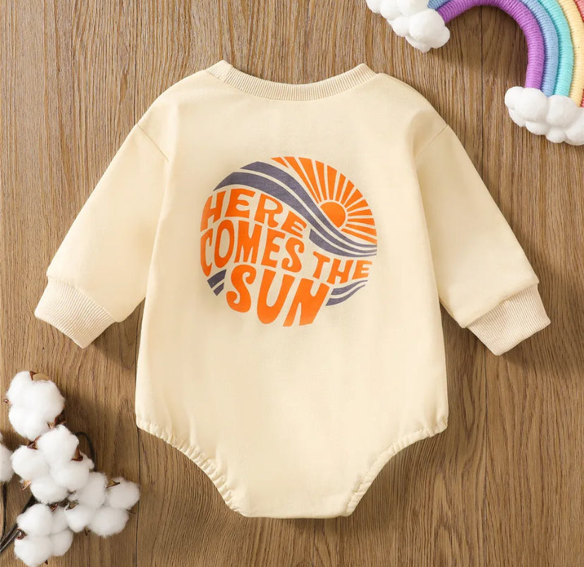 Here Comes The Sun Bubble Romper